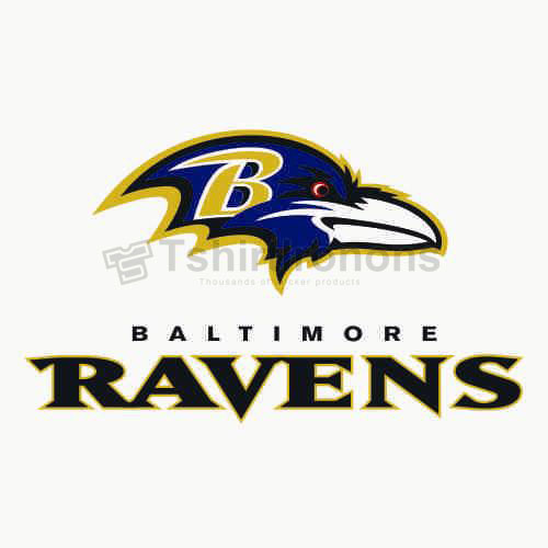 Baltimore Ravens T-shirts Iron On Transfers N423